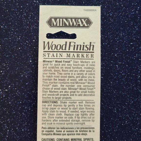 Minwax Wood Finish Stain Marker - 2718 Ebony - NWT, NIB - Picture 6 of 7